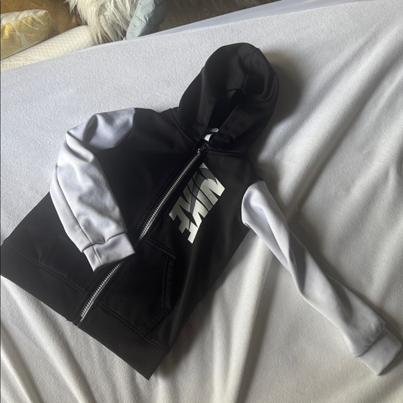 Nike Kids Black Joggers with White Accents - Picture 7 of 7